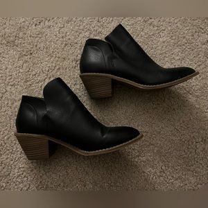 Black booties
